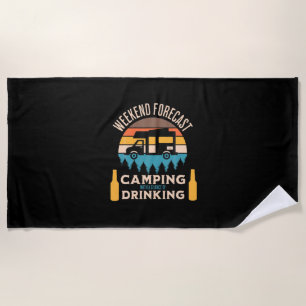 Toalha De Praia Campanha De Cerveja Com Aniversário De Cerveja