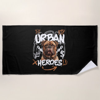 Toalha De Praia Cão de Heróis Urbanos