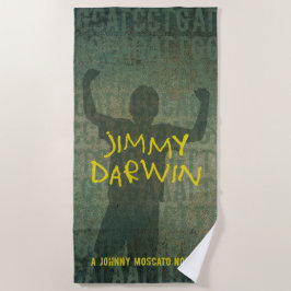 Toalha De Praia Capa do Livro Jimmy Darwin