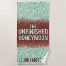 Toalha De Praia Capa do Livro The Unfinished Honeymoon