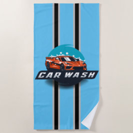 Toalha De Praia car wash 