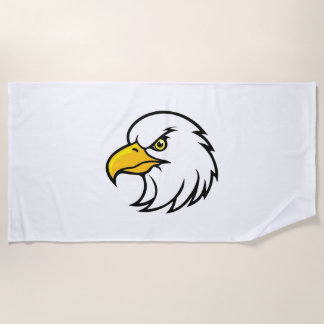 Toalha De Praia Cara de águia