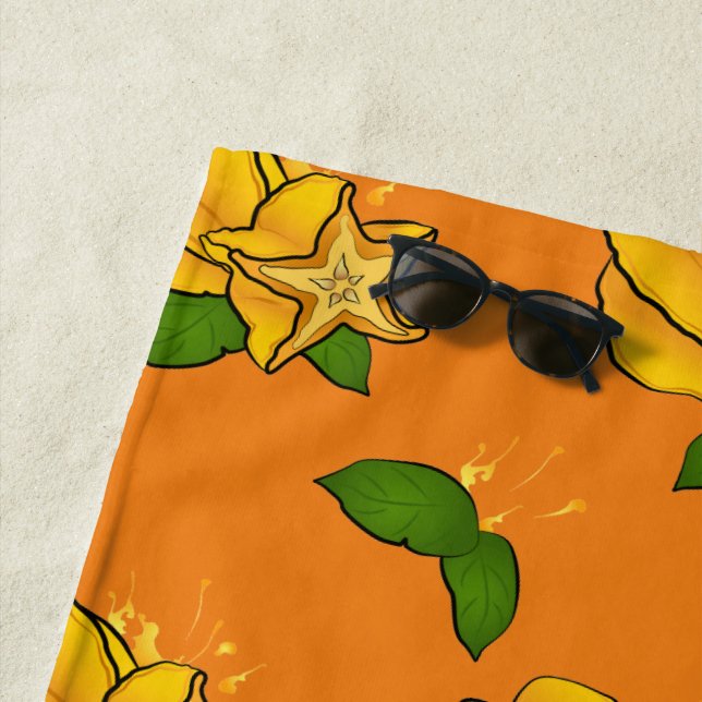 Toalha De Praia Carambole, Starfrut, Fruta (In Situ)