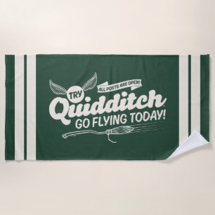 Toalha De Praia Cartaz de Recrutamento de QUIDDITCH™
