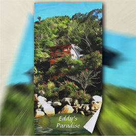 Toalha De Praia Casa Bahia Bonita Paraíso 0759