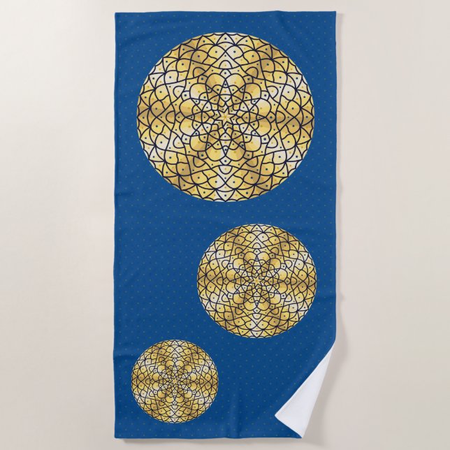Toalha De Praia Celestial Sun Beach Towel (Frente)