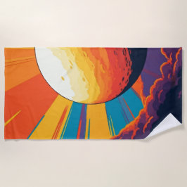 Toalha De Praia Celestial Sunset Beach Towel