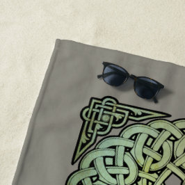 Toalha De Praia Celtic Knotwork Mandala