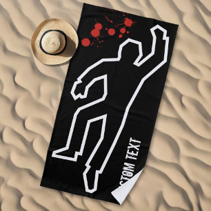 Toalha De Praia Cena do Crime