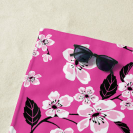TOALHA DE PRAIA CHERRY BLOSSOM - SAKURA (PINK)