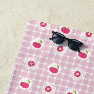 Toalha De Praia Cherry Picnic Beach Towel