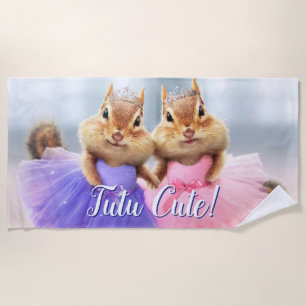 Toalha De Praia Chipset Ballerina Duo