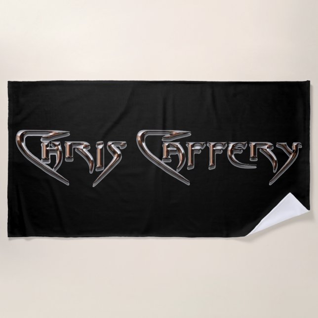 Toalha De Praia Chris Caffery Beach Towel (Frente)