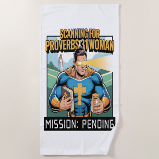 Toalha De Praia Christian Beach Towel For Single Men