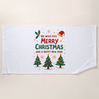 Toalha De Praia Christmas Christmas Christmas Christmas Christmas 