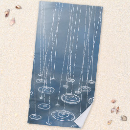 Toalha De Praia Chuva