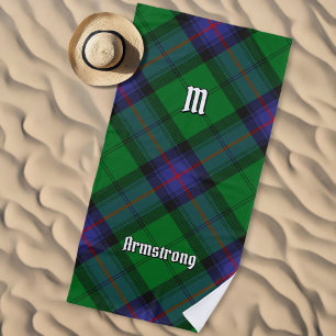 Toalha De Praia Clan Armstrong Tartan Beach Towel