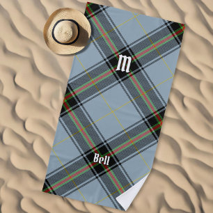 Toalha De Praia Clan Bell Tartan