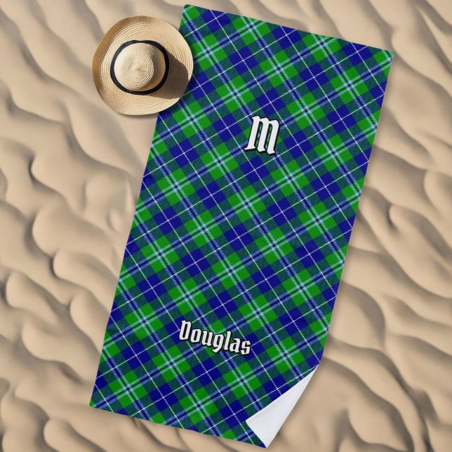 Toalha De Praia Clan Douglas Tartan (Criador carregado)