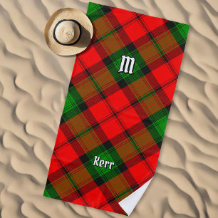Toalha De Praia Clan Kerr Tartan