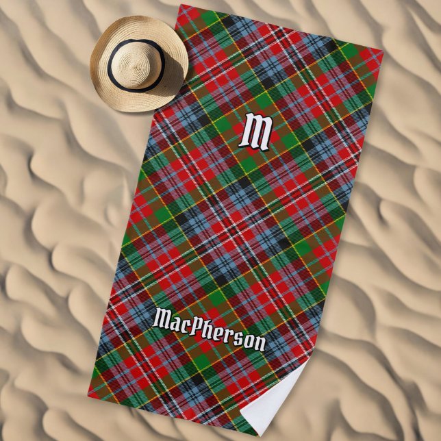 Toalha De Praia Clan MacPherson Tartan Beach Towel (Criador carregado)