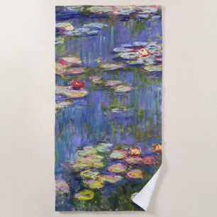 Toalha De Praia Claude Monet - Lírios/Ninfas
