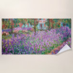 Toalha De Praia Claude Monet - O Jardim do Artista em Giverny<br><div class="desc">Jardim do Artista em Giverny / Le Jardin de l'artiste a Giverny - Claude Monet,  1900</div>