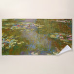 Toalha De Praia Claude Monet - Water Lily Pond 1917<br><div class="desc">Water Lily Pond (Ninfheas) - Claude Monet,  Oil on Canvas,  1917-1919</div>