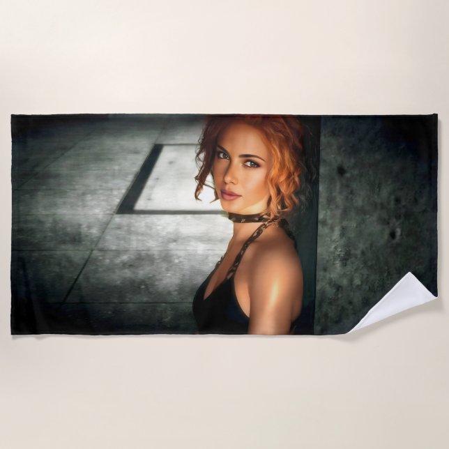 Toalha De Praia Clear Shadows beach towel (Frente)