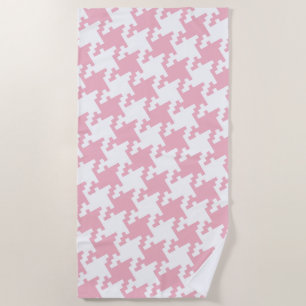 Toalha De Praia Clique em Personalizar para Alterar o Decor Rosa p