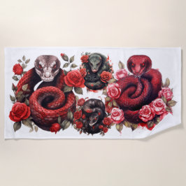 Toalha De Praia Cobra