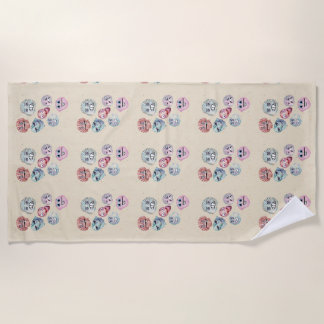 Toalha De Praia conchas oceânicas