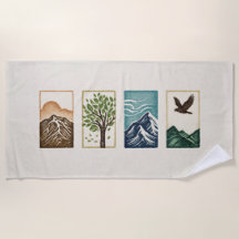 Conjunto Mínimo da Natureza – Arte de Montanha e Á