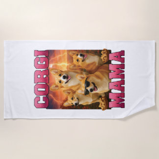 Toalha De Praia Cópia Corgi Cópia