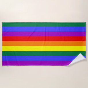 Toalha De Praia Cores LGBT