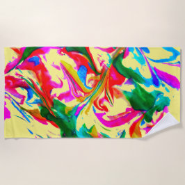 Toalha De Praia Cores loucas
