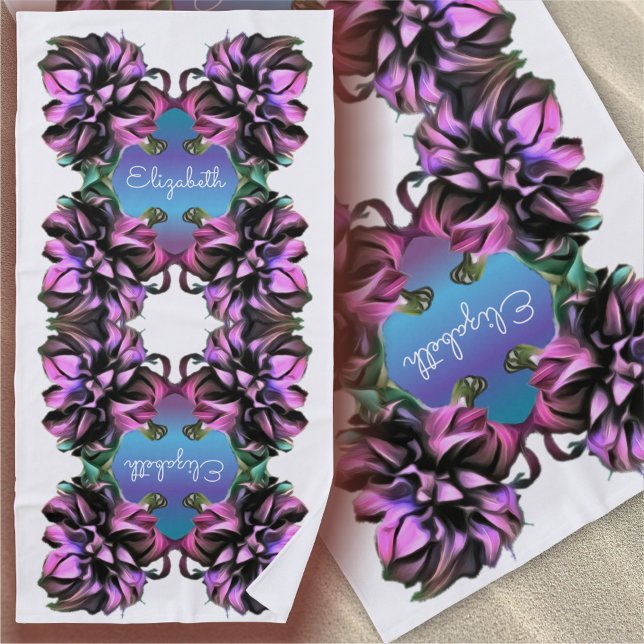 Toalha De Praia Corn Husk Flowers 2190 (Criador carregado)