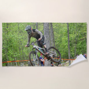 Toalha De Praia Corrida de bicicleta Enduro Mountain