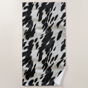 Toalha De Praia Cowhide da Fazenda Ocidental