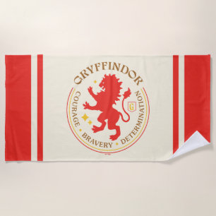 Toalha De Praia CRACHÁ GRYFFINDOR™ Red Lion House