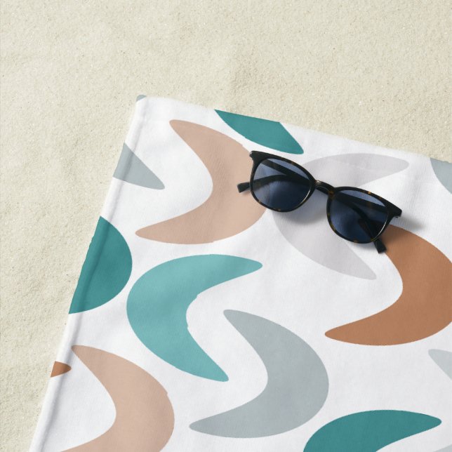 Toalha De Praia Crescentes de Praia (In Situ)