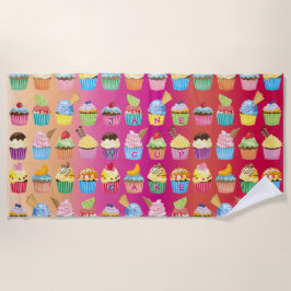 Toalha De Praia Criar seus próprios deleites deliciosos do