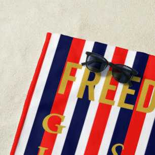 Toalha De Praia Cruze Comigo, Bon Voyage Party Beach Towel