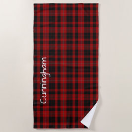 Toalha De Praia Cunningham Tartan Xadrez Beach Towel