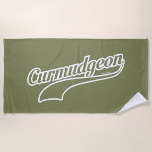 Toalha De Praia Curmudgeon