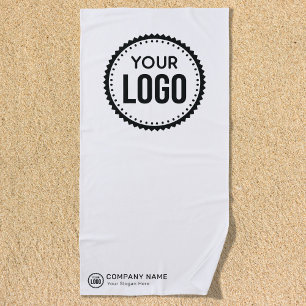 Toalha De Praia Custom Company Logo And Slogan With Promotional
