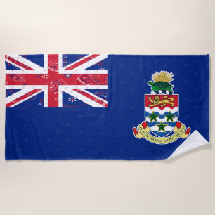 Toalha de praia da bandeira de Cayman Islands