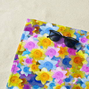 Toalha De Praia Daffodil Delight, Beach Towel