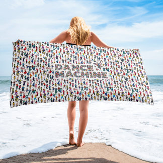 Toalha De Praia Dance Machine Beach Towel