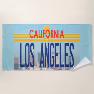 Toalha de praia de Los Angeles